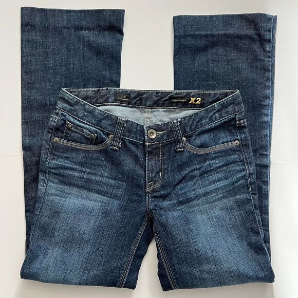 Express X2 "Stella Boot" Bootcut Jeans 4 - Picture 1 of 4